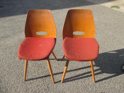 Nabízím staré designové židle František Jirák. 