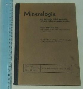 Mineralogie a geologie pro gymnasia - nerosty minerály - F. Diviš 1938