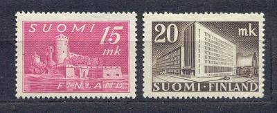 Finsko 1945, MiNr. 317-318, *