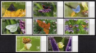 Aitutaki-Motýli 2020**  Mi.1125-1132 / 160 €