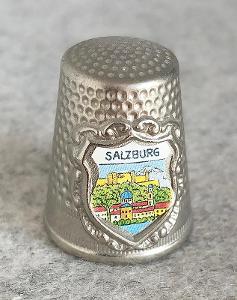 Kovový sběratelský náprstek - Salzburg