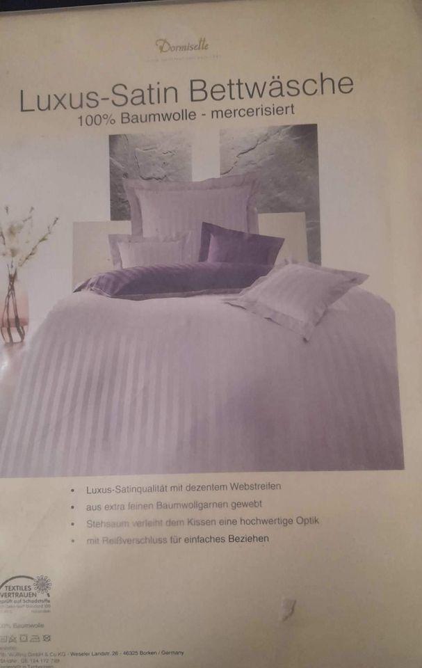 Luxusné saténové obliečky na veľkú posteľ dormisette - Bytový textil