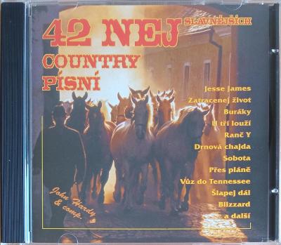 CD - 42 Nejslavnějších country písní  