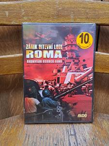 Orig.DVD ZÁNIK BITEVNÍ LODI ROMA / cz dabing 