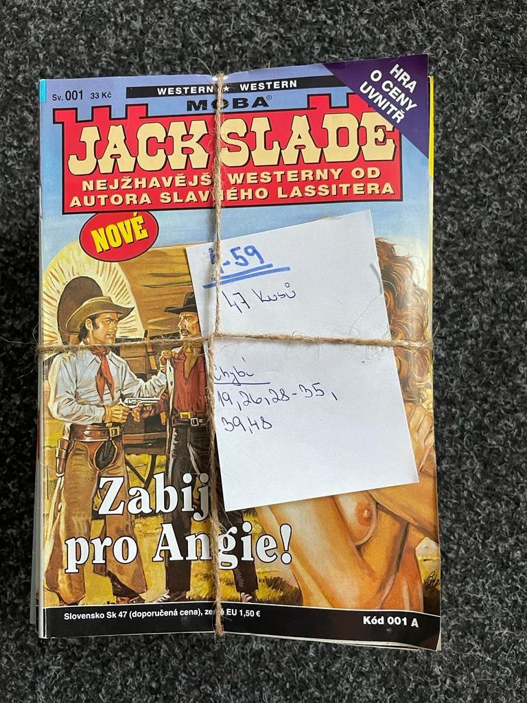 Jack Slade - 47 kusov - Knihy a časopisy