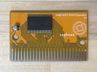 MSX 64kB RAM Expansion - rozšírenie pamäte RAM na plných 64kB