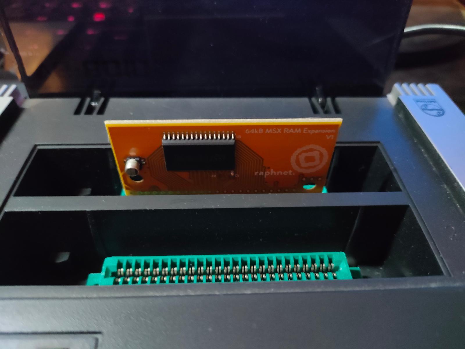 MSX 64kB RAM Expansion - rozšírenie pamäte RAM na plných 64kB - Počítače a hry