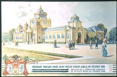 Pohlednice - okr. Praha - Jubilejní výstava 1908