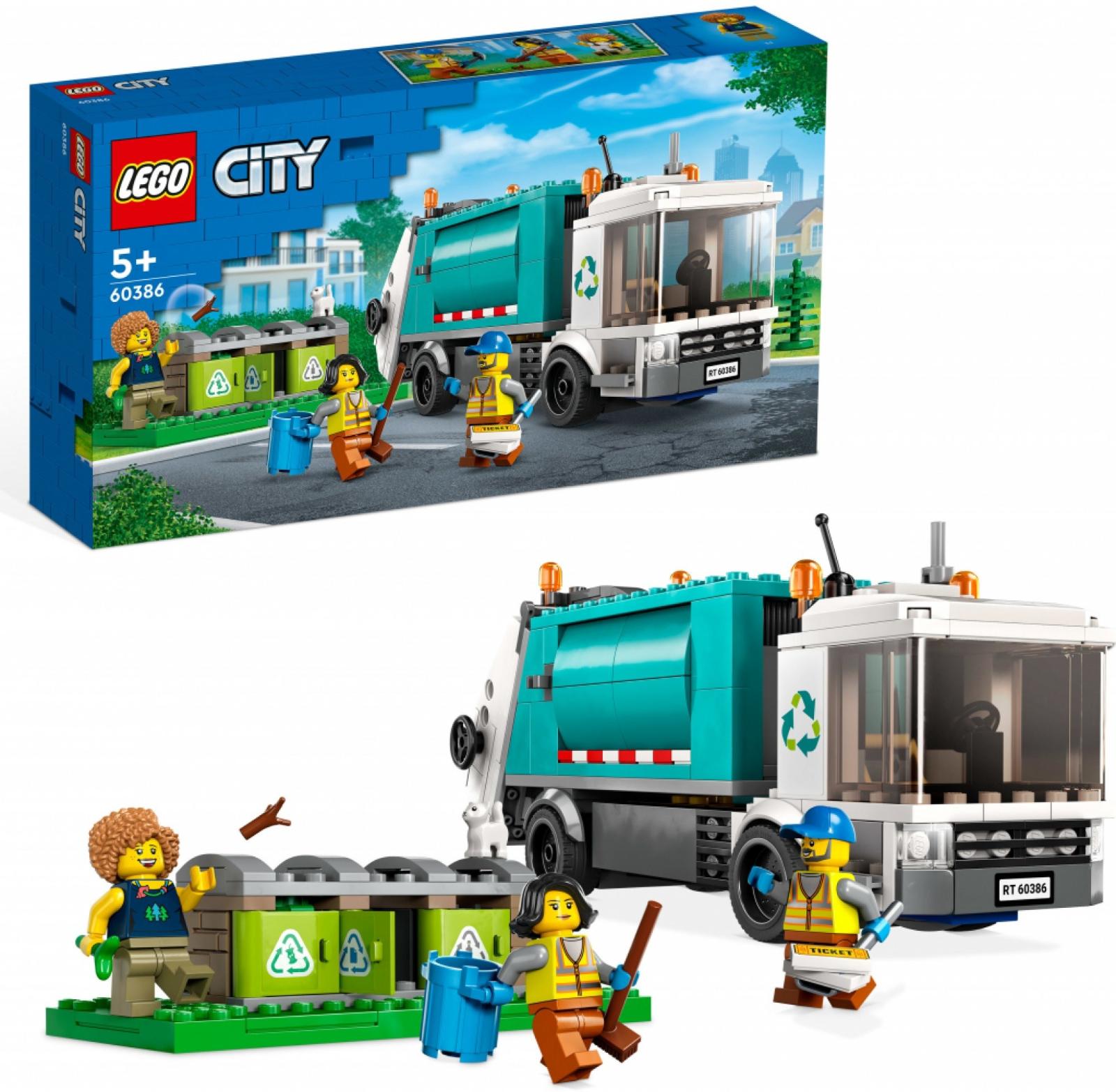 LEGO® City 60386 Smetiarske vozidlo - Hračky