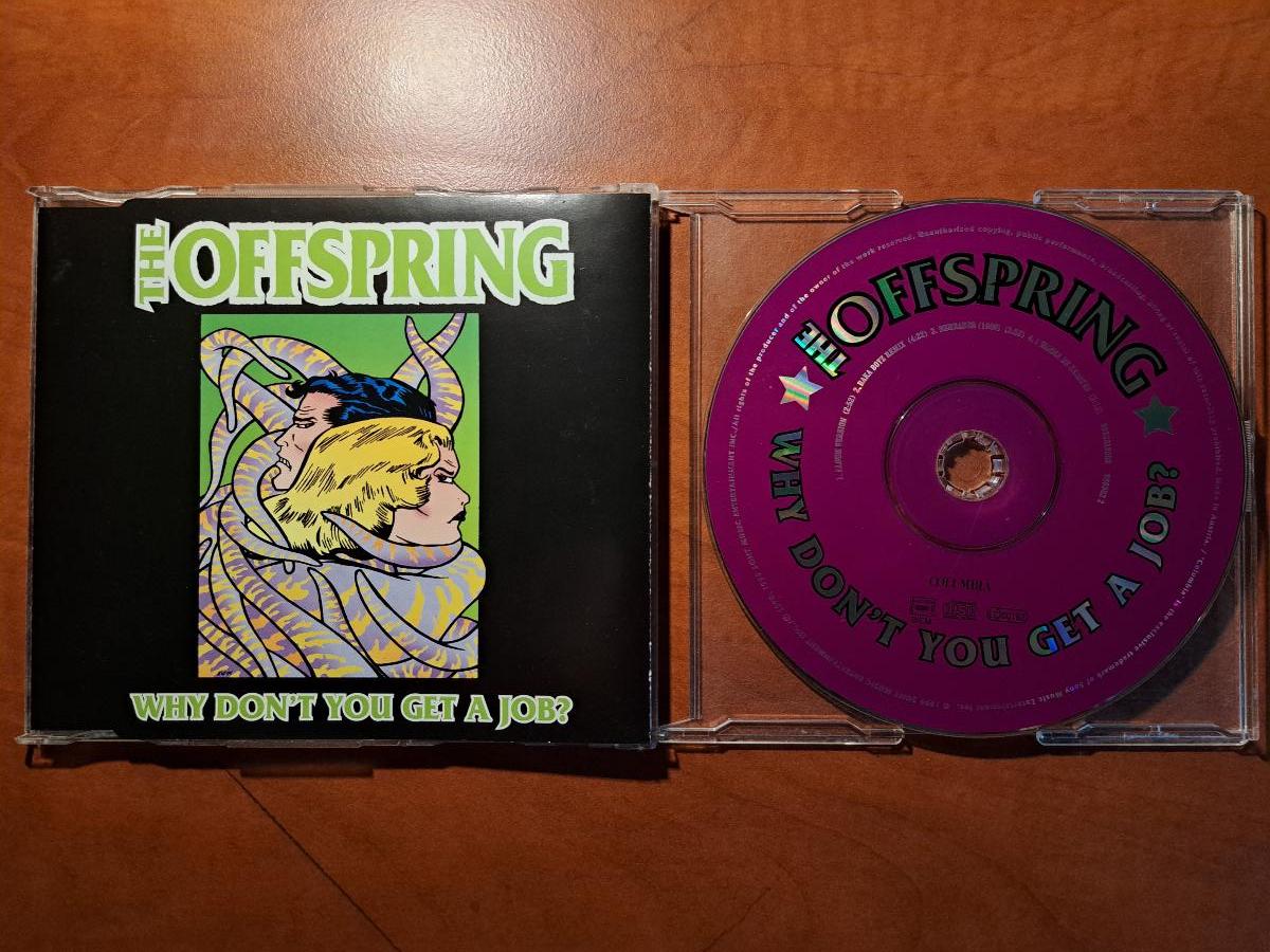 Originálne CD maxi single - THE OFFSPRING - WHY DON'T YOU GET A JOB? - Hudba