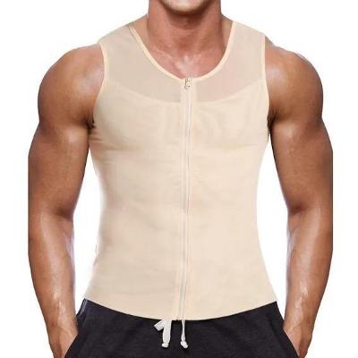 Pánská stahovací košile na hubnutí sportovní vesta - Vel. XL