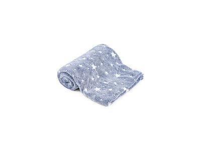 Dětská deka svítící ve tmě - šedá (100x160 cm)