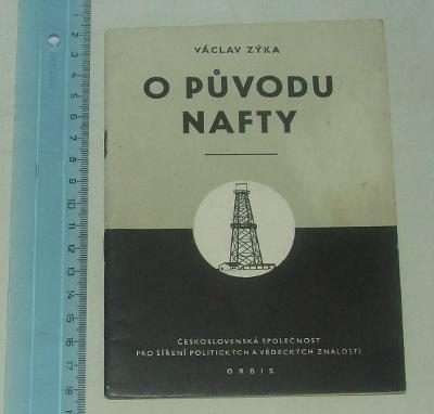 O původu nafty - V. Zýka - 1955 - nafta