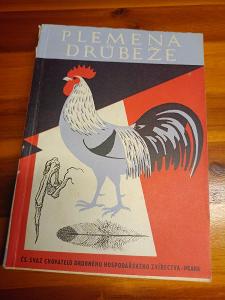 Plemena drůbeže, nádherná ilustrovaná kniha z roku 1959 pro sběratele