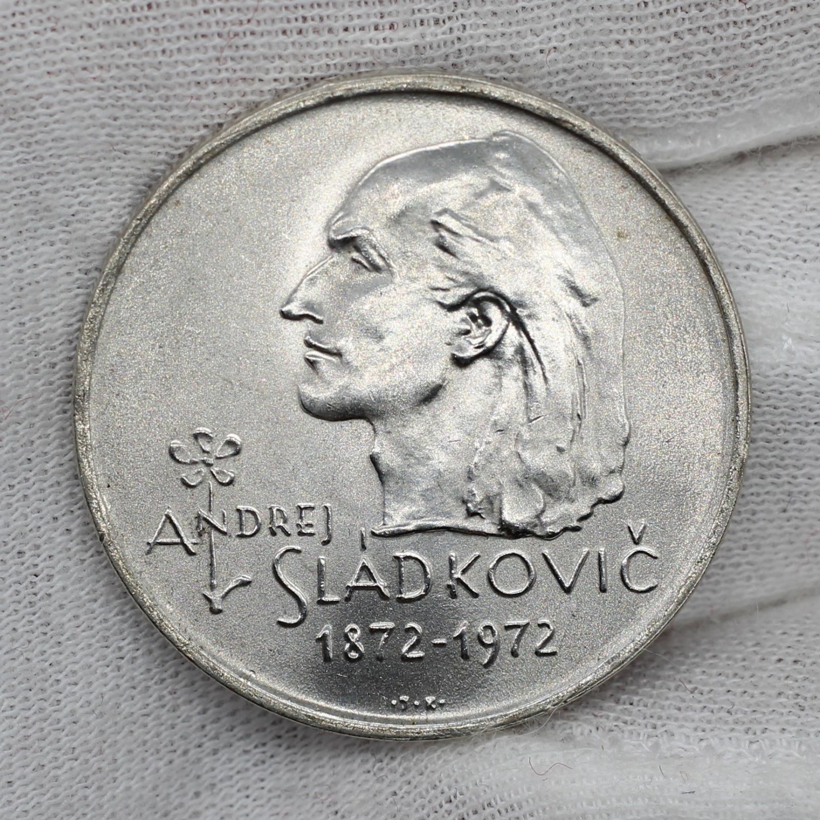 20 Kčs 1972 Andrej Sládkovič - Numizmatika