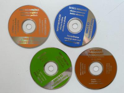 PC CD software 4ks PPK Počítač pro každého 1,3,8/2005 + 17/2004