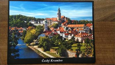 zámek a město Český Krumlov - celkový pohled 