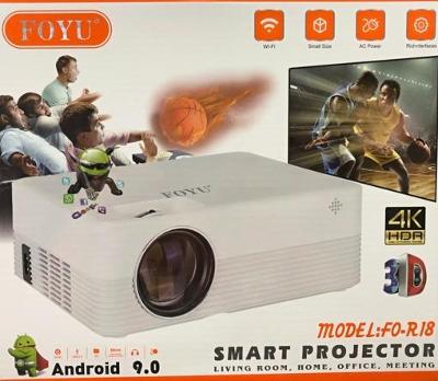 Led smart projektor FOYU FO-R18+WIFI+
