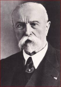 Osobnosti české historie * T. G. Masaryk, prezident, portrét * V1477