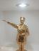Adolf Hitler, soška, ​​35cm, zlata, zberateľská replika/kópie - Vojenské zberateľské predmety
