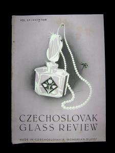 CZECHOSLOVAK GLASS REVIEW - 1947 No 6 - československé sklo 