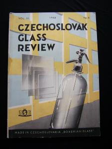 CZECHOSLOVAK GLASS REVIEW - 1948 No 4 - československé sklo 