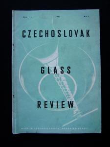 CZECHOSLOVAK GLASS REVIEW - 1948 No 2 - československé sklo přehlídka