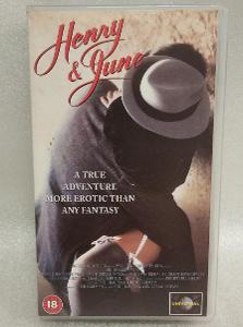 Originální VHS kazeta - Henry & June 