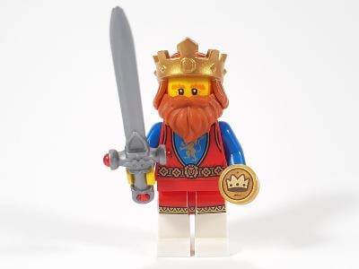 Lego Minifigurka Král Lion Knights