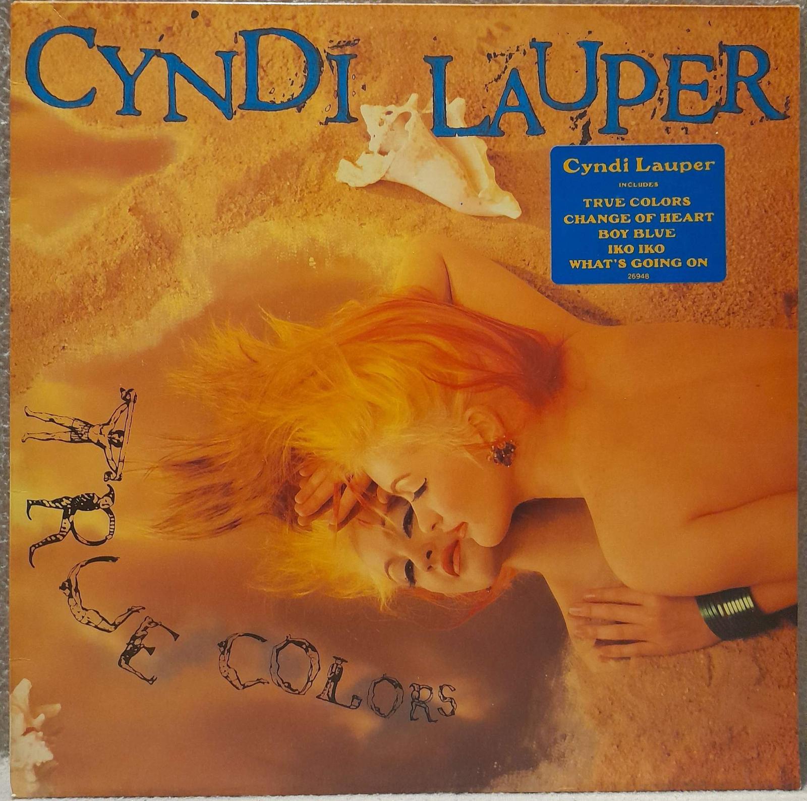 Lp Cyndi Lauper True Colors 1986 Ex Aukro 