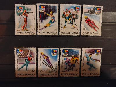 MNH ** Rumunsko - Zimní olympijské hry 1992, mi 4761-4768 (K1028)