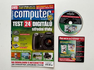 Časopis Computer 11/06 vč. CD přílohy! plná verze ACD Fotoslate 