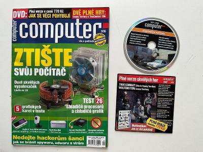 Časopis Computer 9/06 vč. CD přílohy! Jak se věcí pohybují Wolfenstein