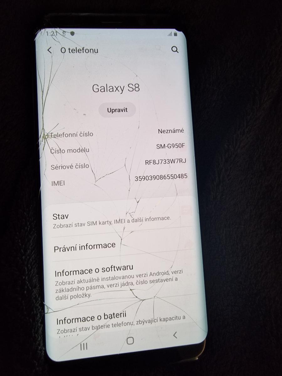 Samsung galaxy S10+ a Samsung galaxy S8 poškodené LCD obaja na opravu - Mobily a smart elektronika