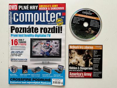 Časopis Computer 5/06 vč. CD přílohy! plná hra Hidden & Dangerous