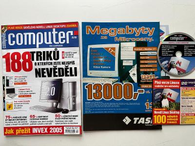 Časopis Computer 20/05 vč. CD přílohy! Linux + 100 nej freeware