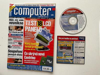 Časopis Computer 2/05 vč. CD přílohy! převod hudby, Computer 2004 PDF
