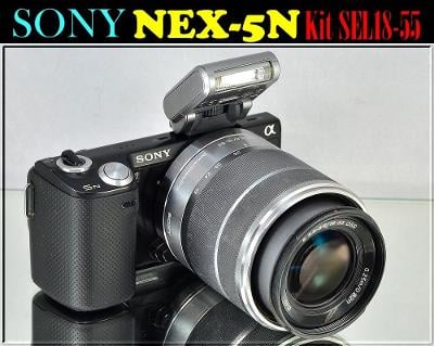 💥 Sony NEX-5N+ KIT 18-55mm *DSLM*16MPix*Full HDV*BAG*👍TOP 13600 Exp.