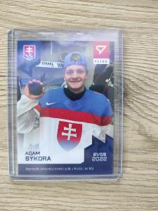 Adam Sykora Slovensko Sportzoo hokejová kartička limit /181 RC