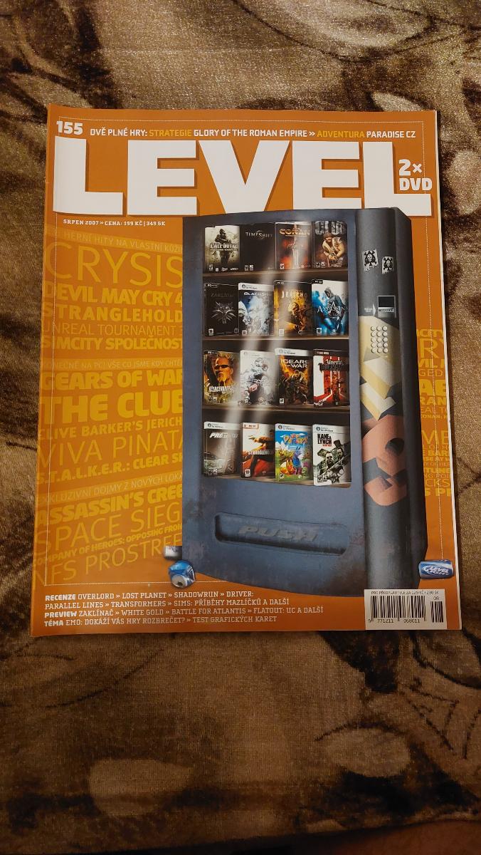Časopis Level č. 155 (august 2007, 8/2007) - Časopisy