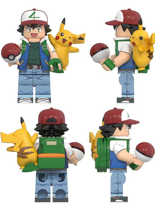 Ash a Pikachu - Pokemon - Deti
