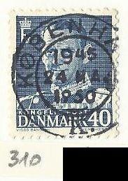 Dánsko, razítkované, r.1948, Mi. 310