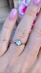 Moissanit moissanite diamantový Snubný strieborný prsteň diamant 925 - Šperky
