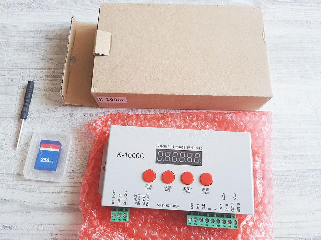 Kontrolér K-1000C pre digitálne pásky alebo matrice s SD kartou 256MB - Zariadenia pre dom a záhradu