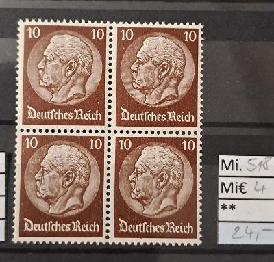 Deutsches Reich, DR Mi 518**