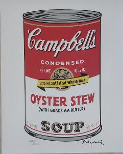 Andy Warhol - Campbell´s Soup - OYSTER STEW SOUP - CMOA
