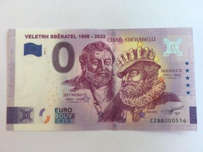 0 Euro Souvenir Jan Werich/Rudolf II. 