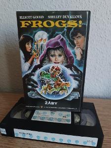 VHS kazeta / ŽÁBY , FROGS !   