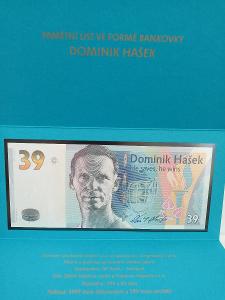 Dominik Hašek bankovka SILVER verze - 322/399