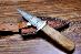 186/ Damaškový lovecky nôž. Ručná výroba - Šport a turistika